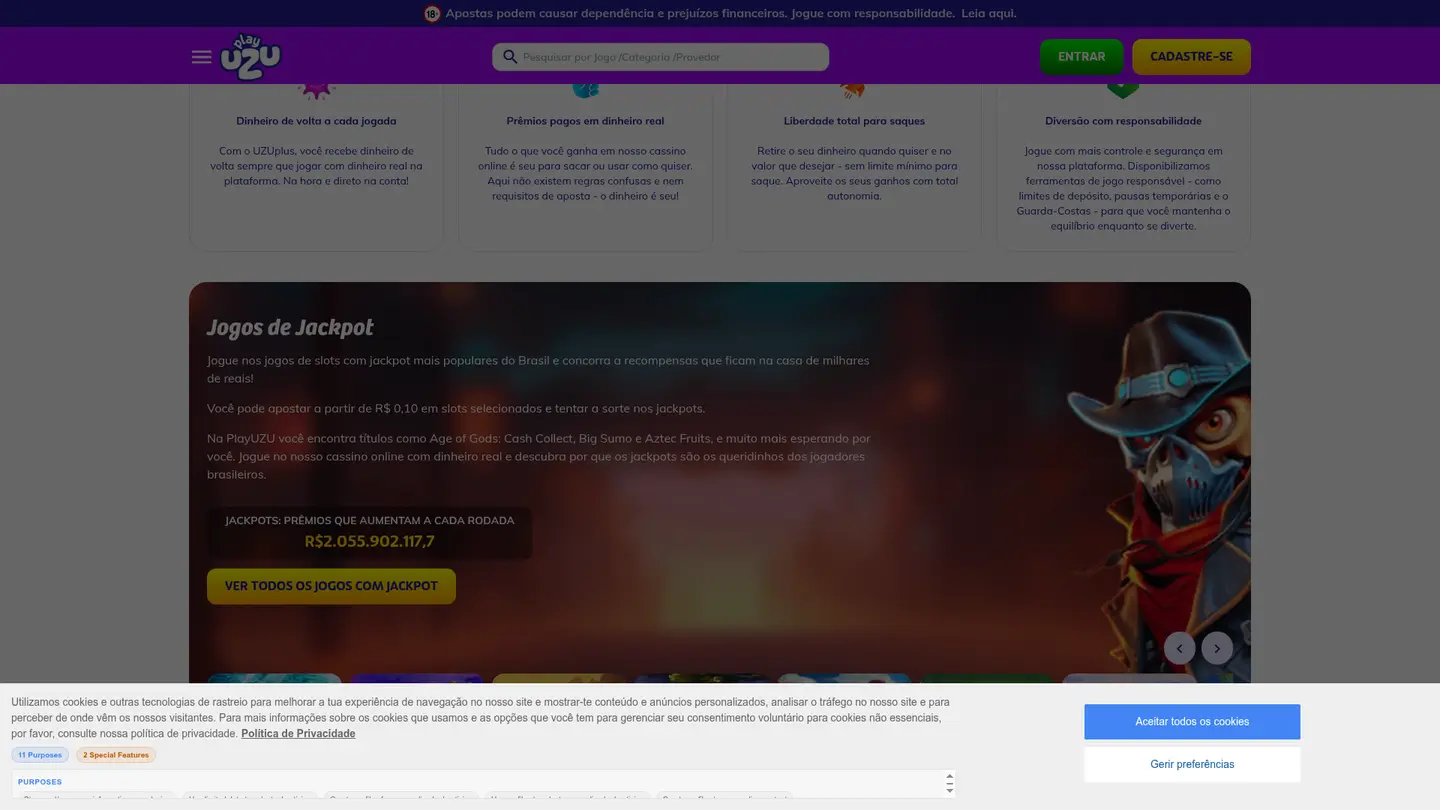 PlayUZU Casino BR — Support in detail