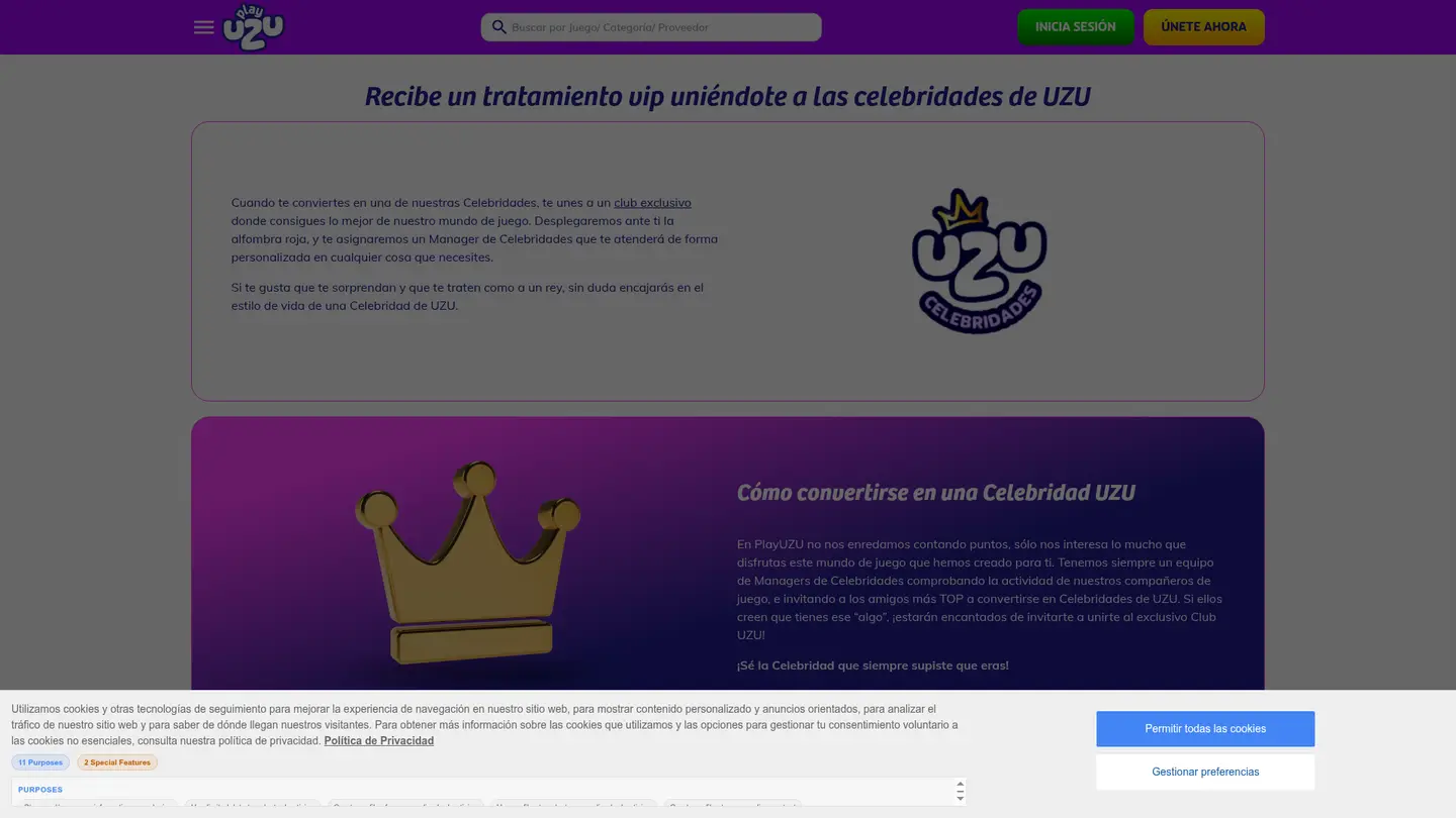 PlayUZU Casino ES — Promotions