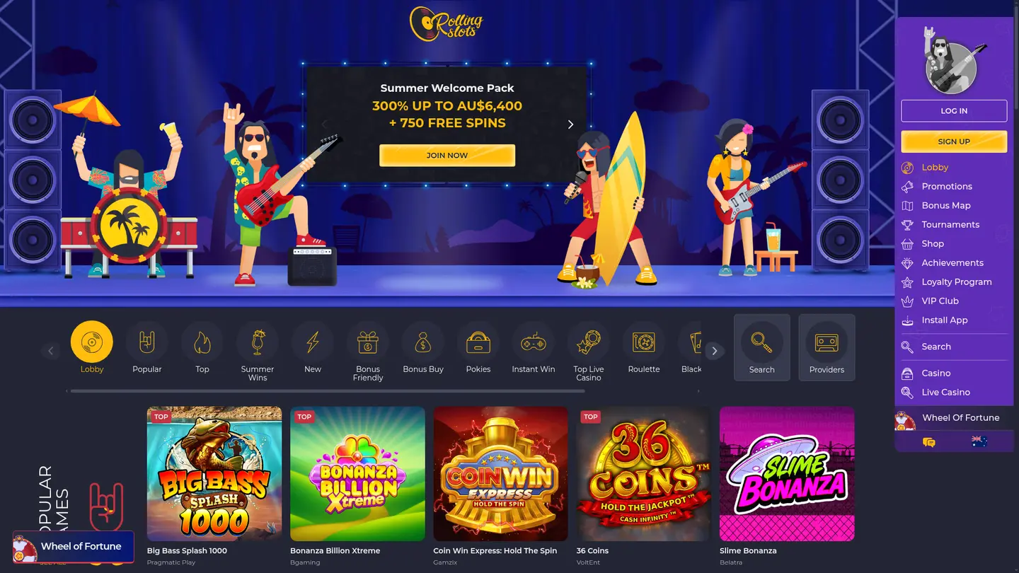 Rolling Slots Casino Review: What You Actually Get