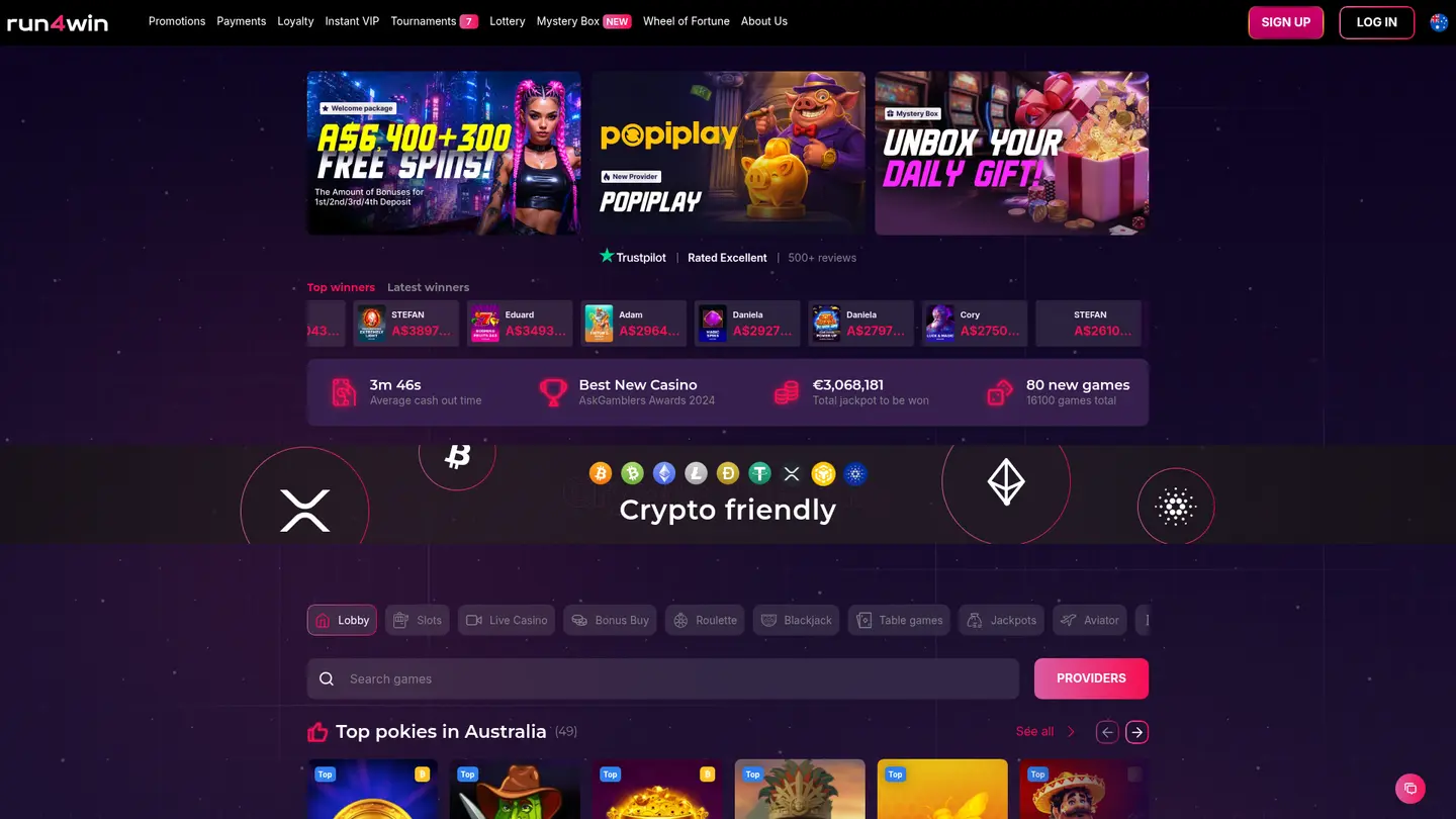 Run4Win Casino Review — The Honest Rundown