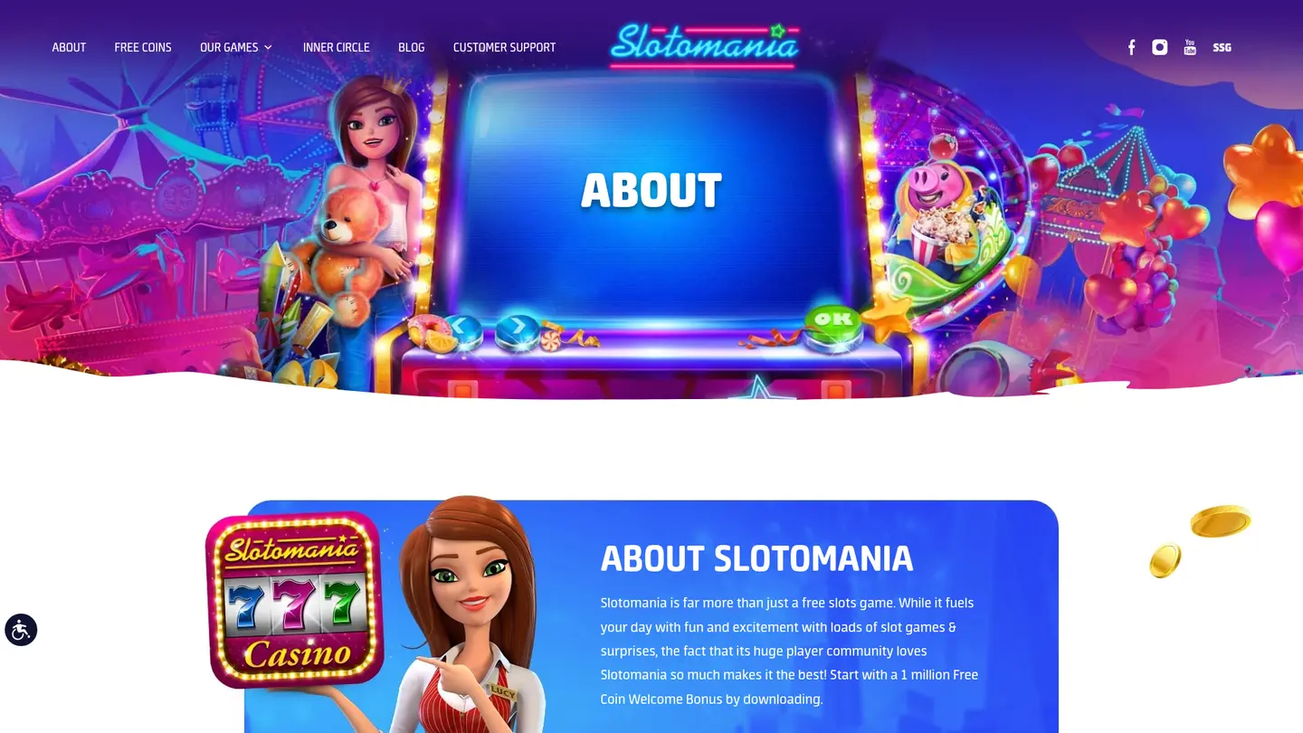 Slotomania Casino — Support and licensing