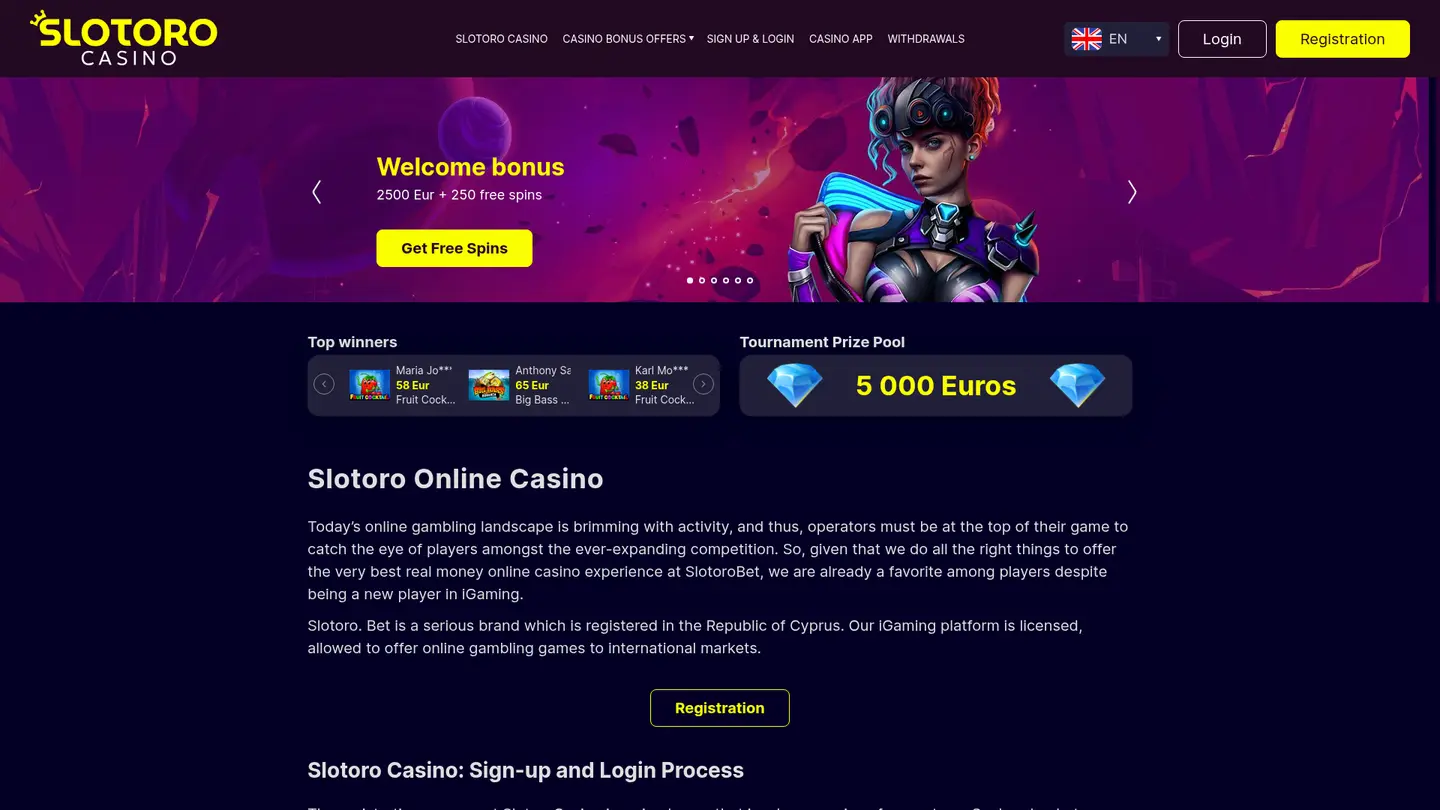 Inside Slotoro Casino: Games, Banking and the Small Print