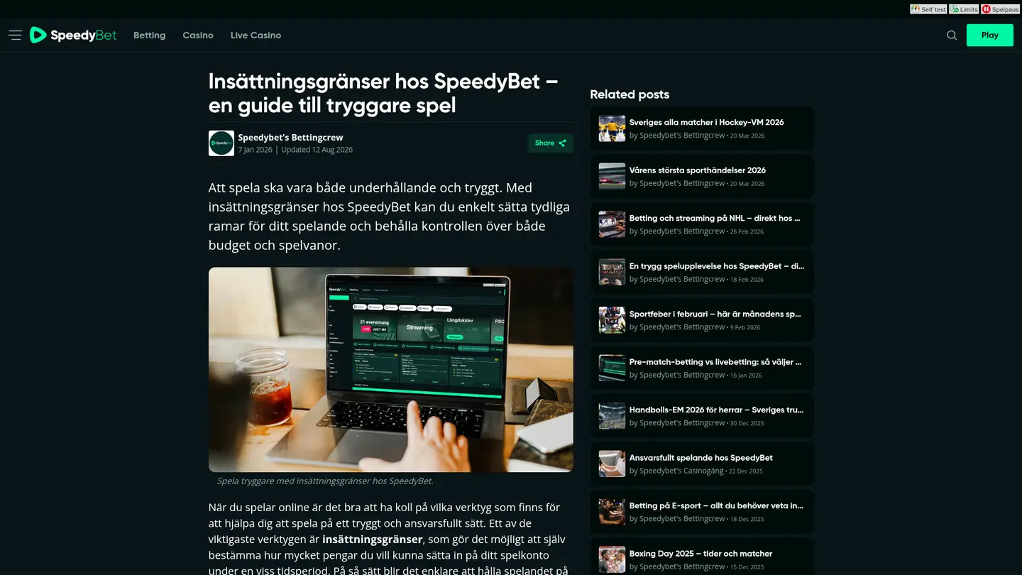 Speedybet Casino — Banking