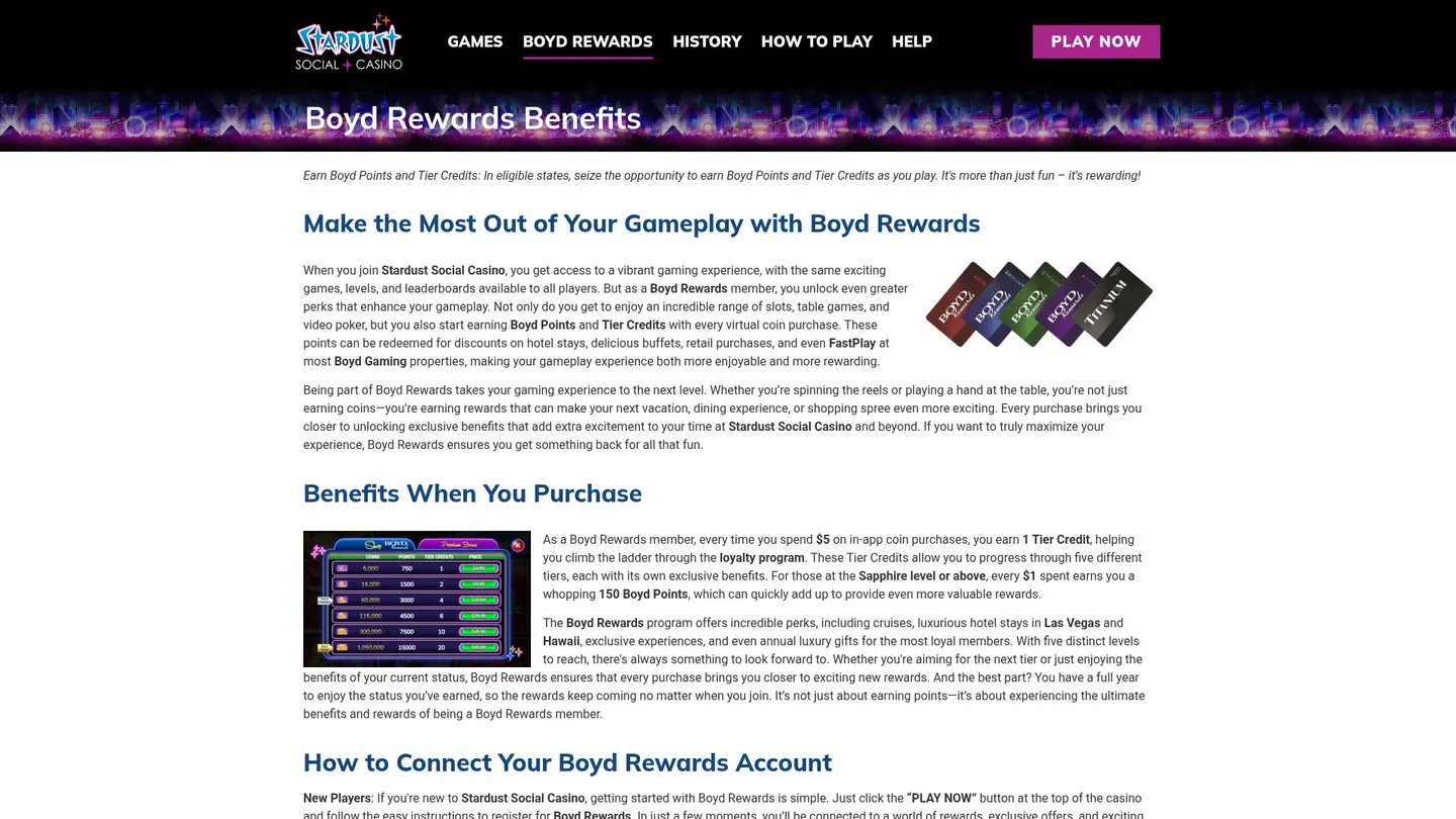 Stardust Social Casino — Promotions