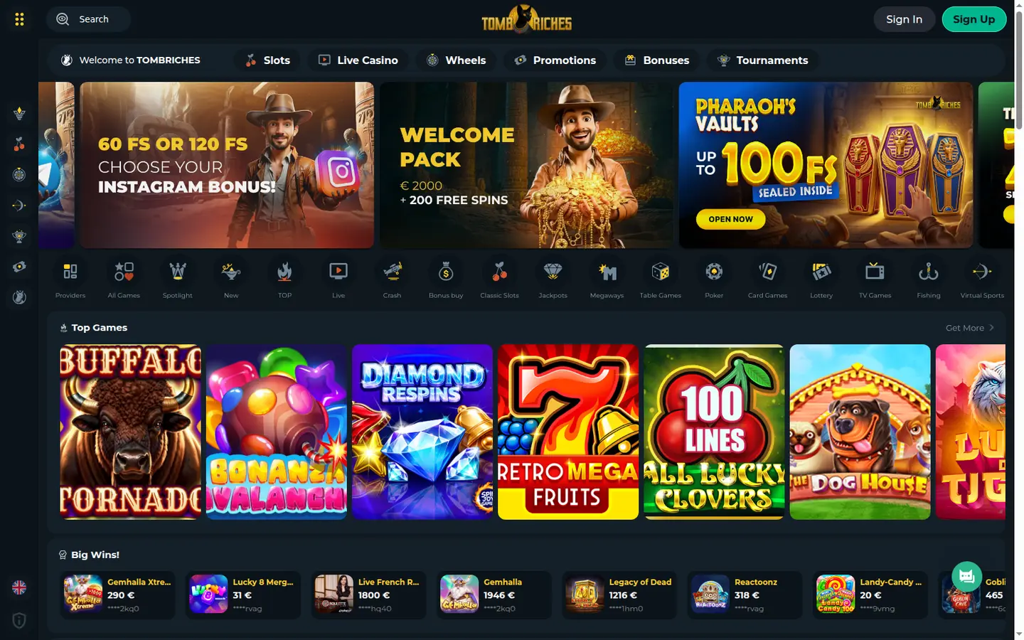 TombRiches Casino Review: What You Actually Get