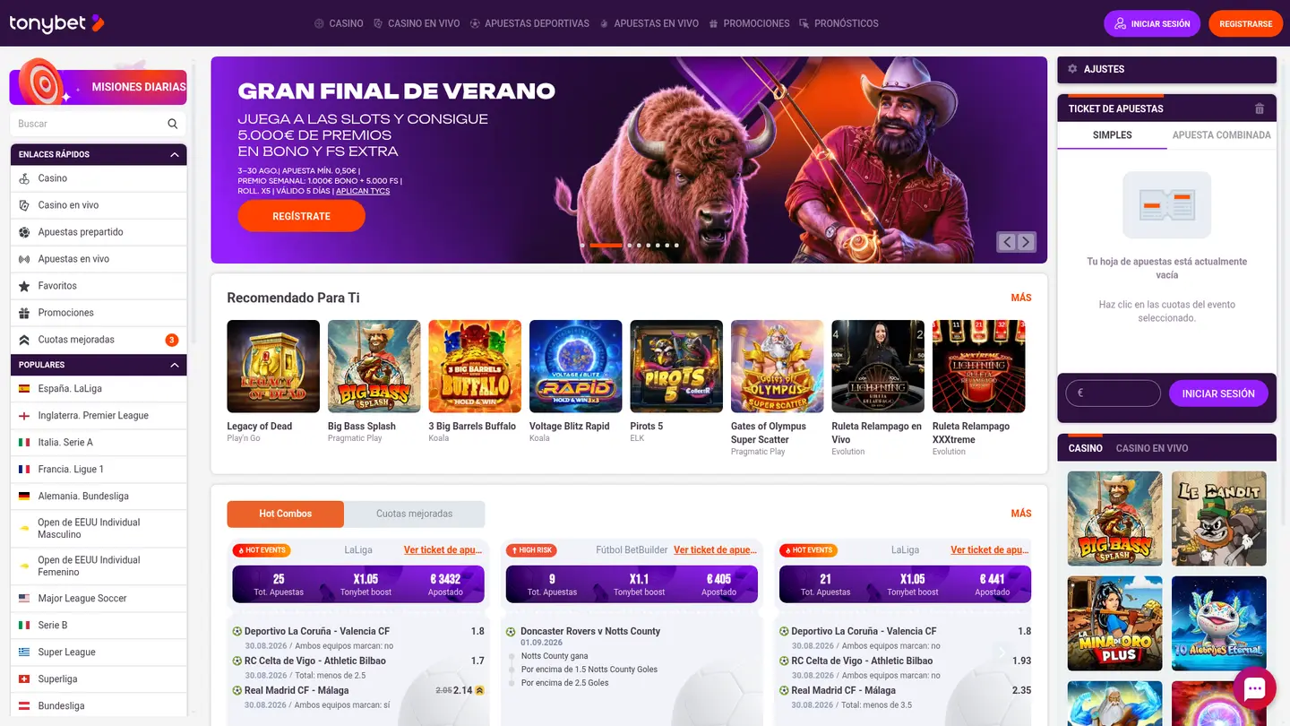Tonybet Casino ES Review: What You Actually Get