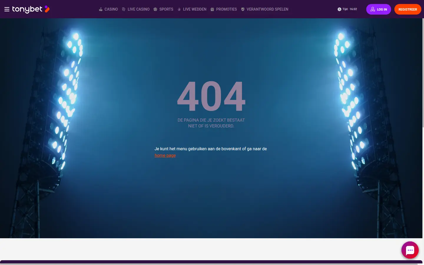 TonyBet Casino NL — Support and licensing