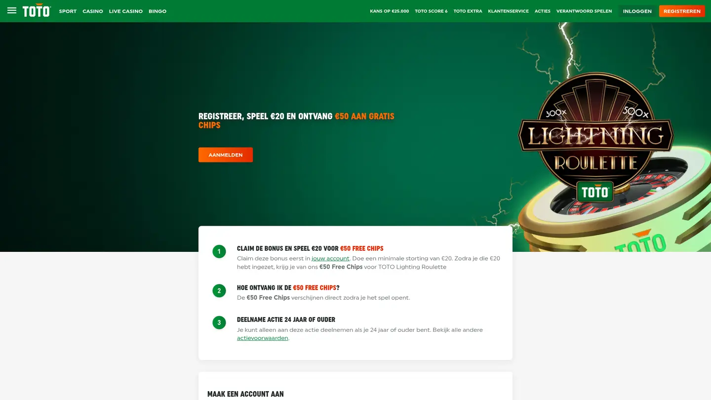 TOTO Casino — Game lobby