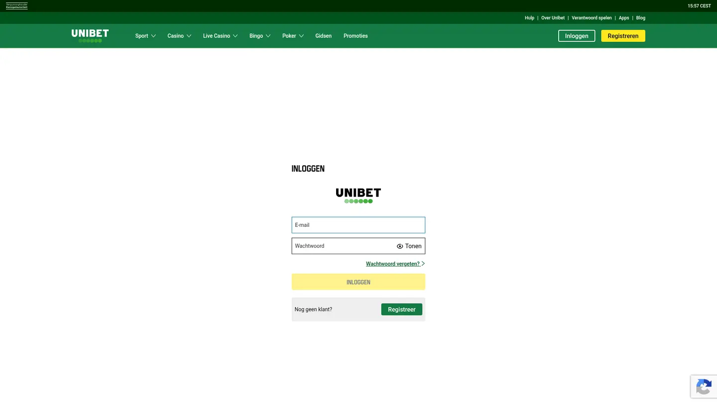 Unibet Casino NL — Banking