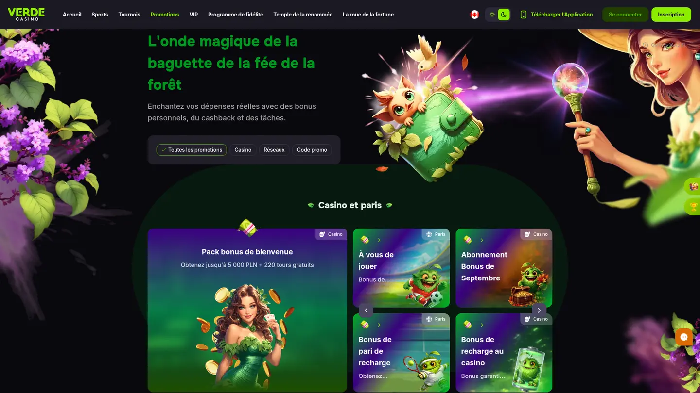 Verde Casino — Promotions