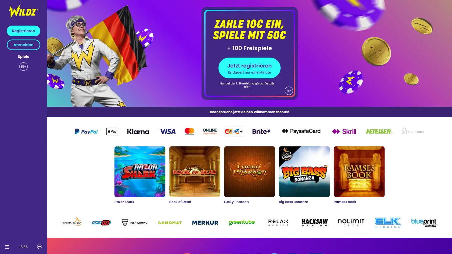 Wildz Casino DE, Reviewed