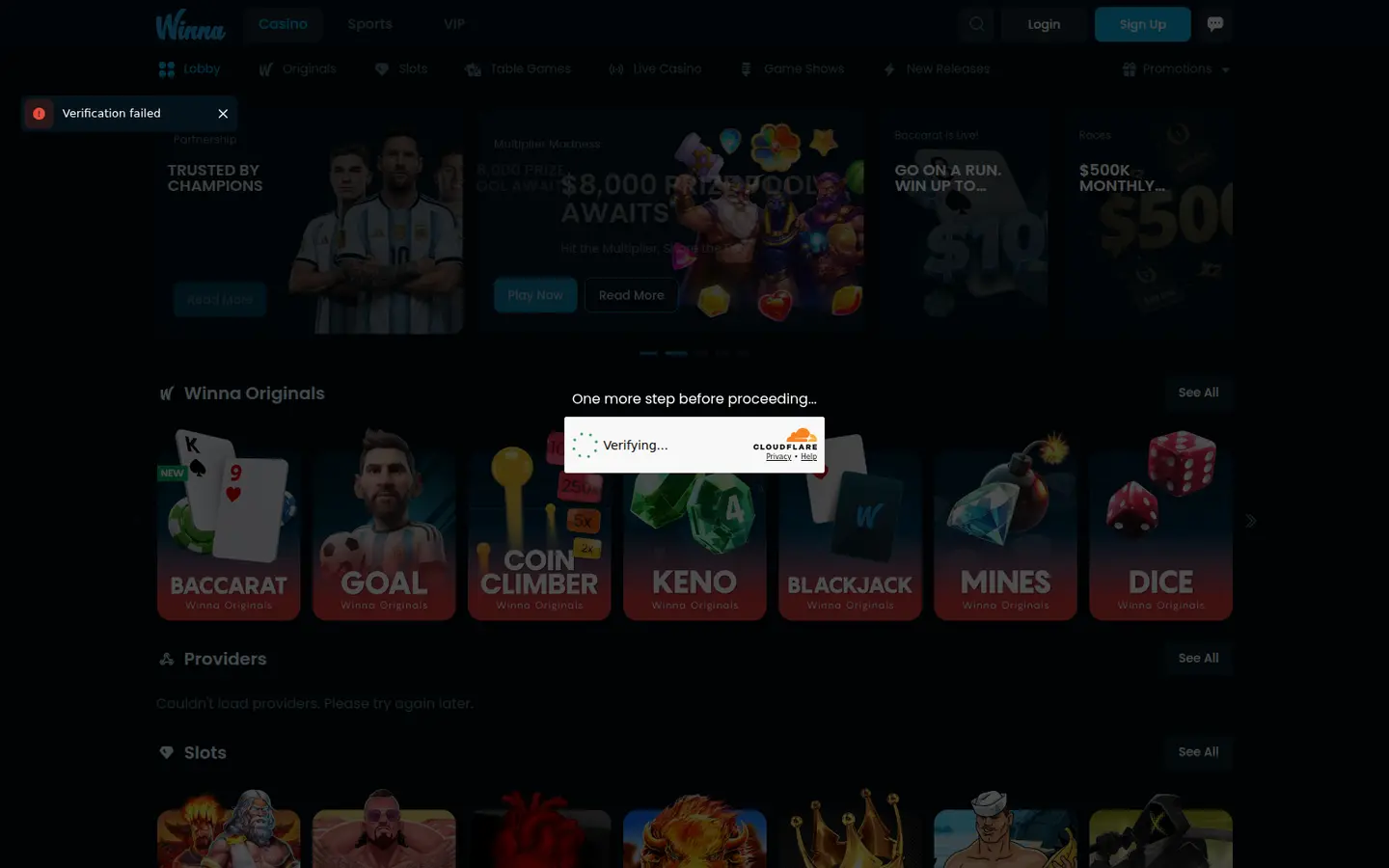 Winna Casino Review: 29 Studios in One Lobby