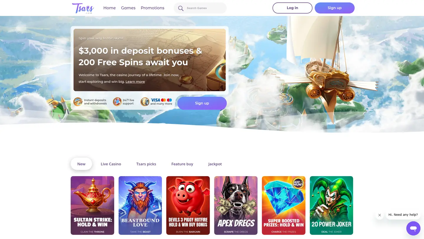 Winnerz Casino — Promotions