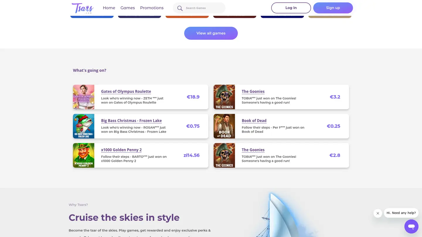 Winnerz Casino — Support in detail