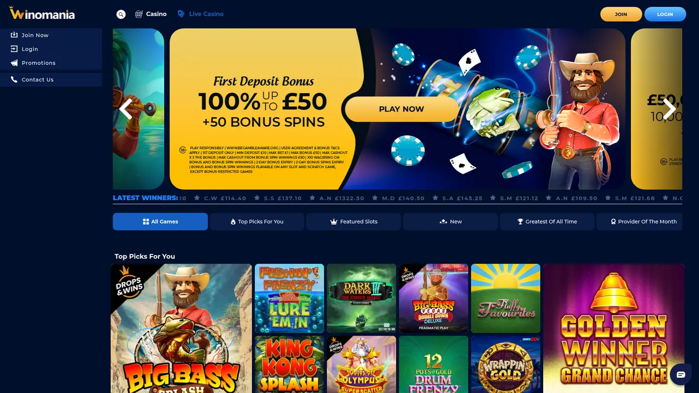 WinOMania Casino Review: What You Actually Get