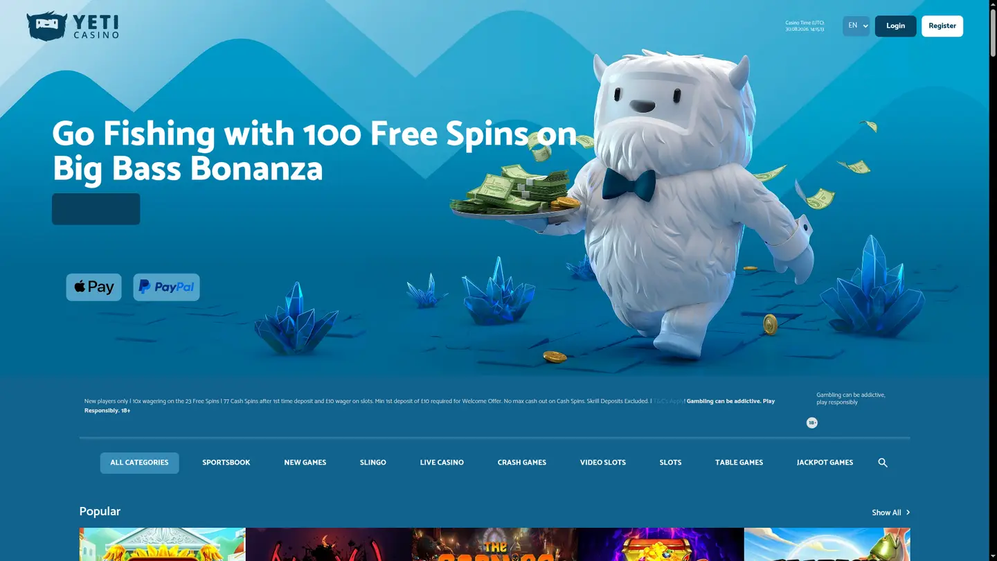 Yeti Casino Review — The Honest Rundown
